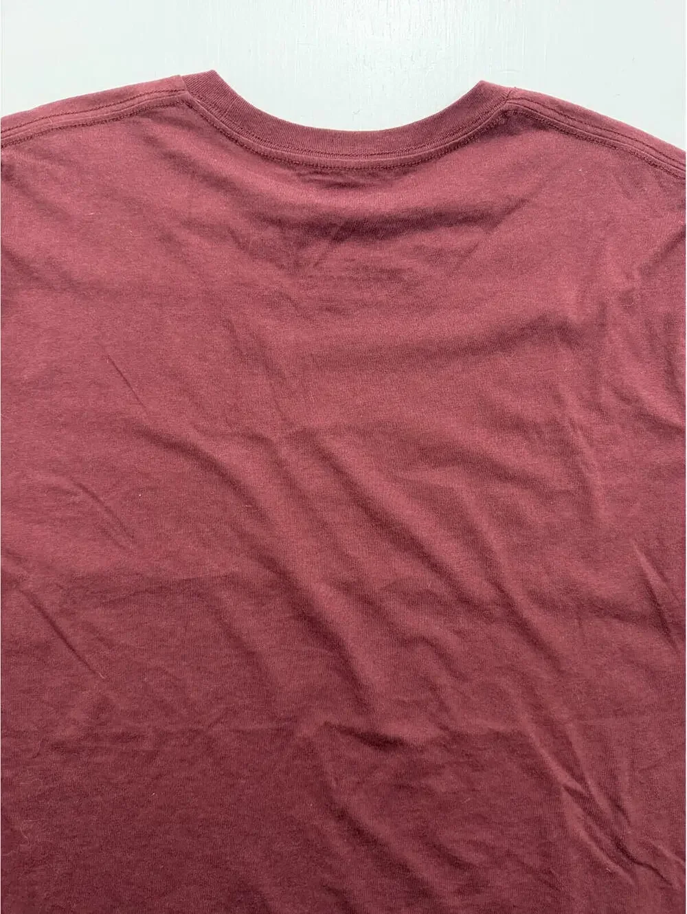 Levi’s Shirt Mens Large Burgundy Navy Colorblock Long Sleeve Logo Crewneck Tee